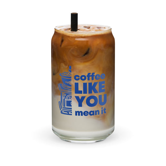 Iced coffee glass cup - Specialty coffee Club