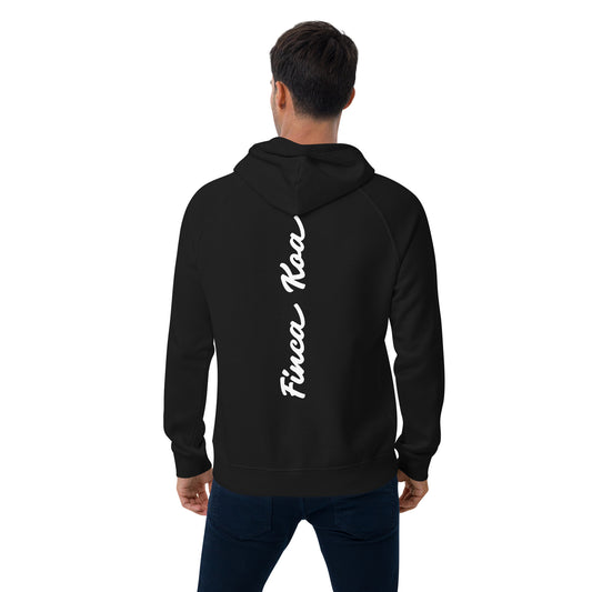 Unisex eco raglan hoodie - Finca Koa 23'